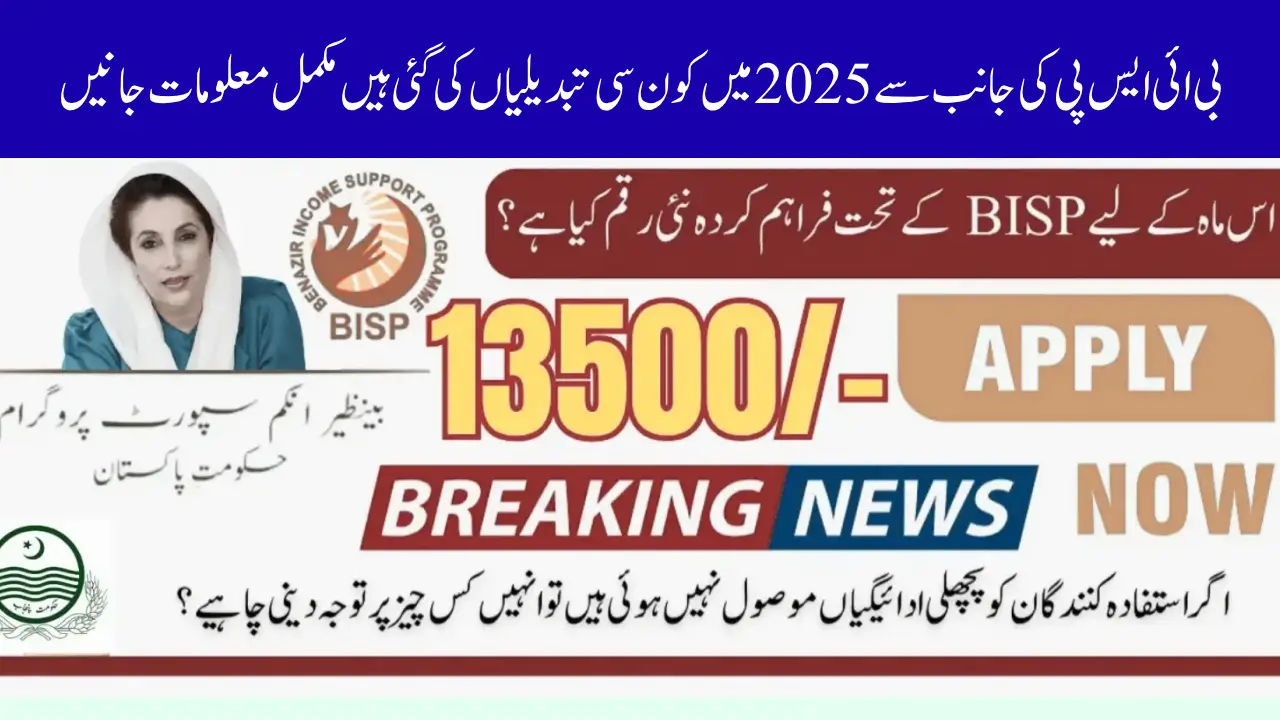 BISP New Payment 2025 Update 3 Key Changes Announced for Beneficiaries