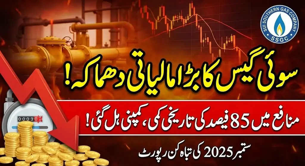 Sui Southern Gas Profit Drop Confirm Today Profit Rate