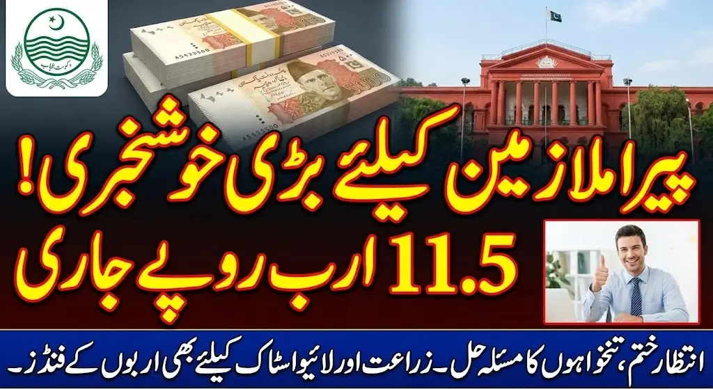 Pera Employee Salary Funds Released By Government of Punjab