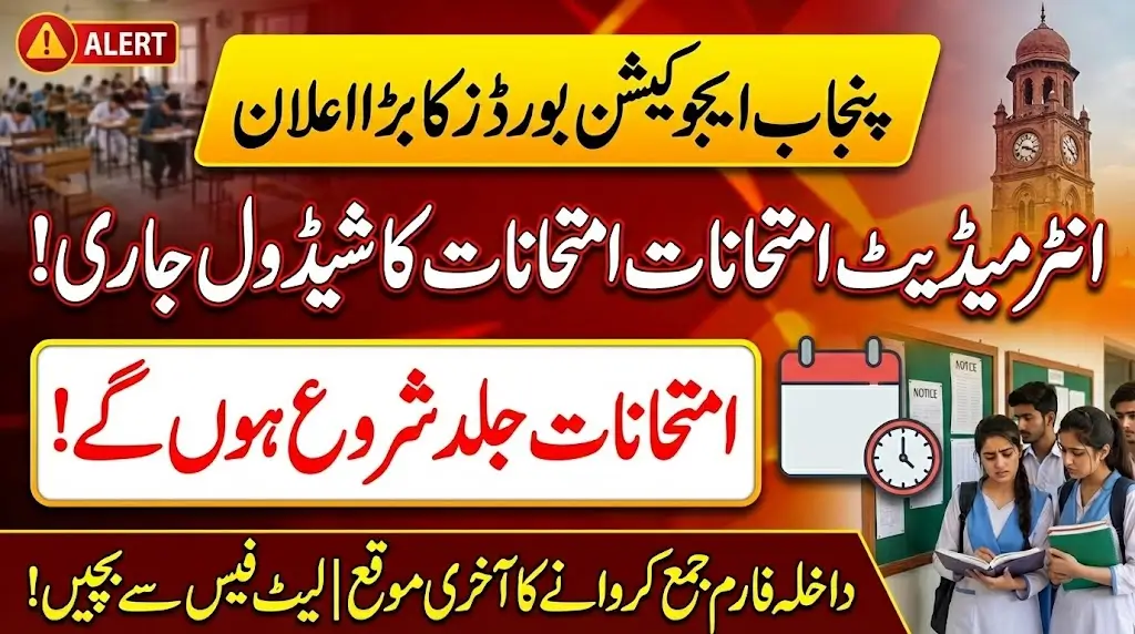 Intermediate Fa Fsc Exams 2026 Begins Check Exams Dates Province-wise